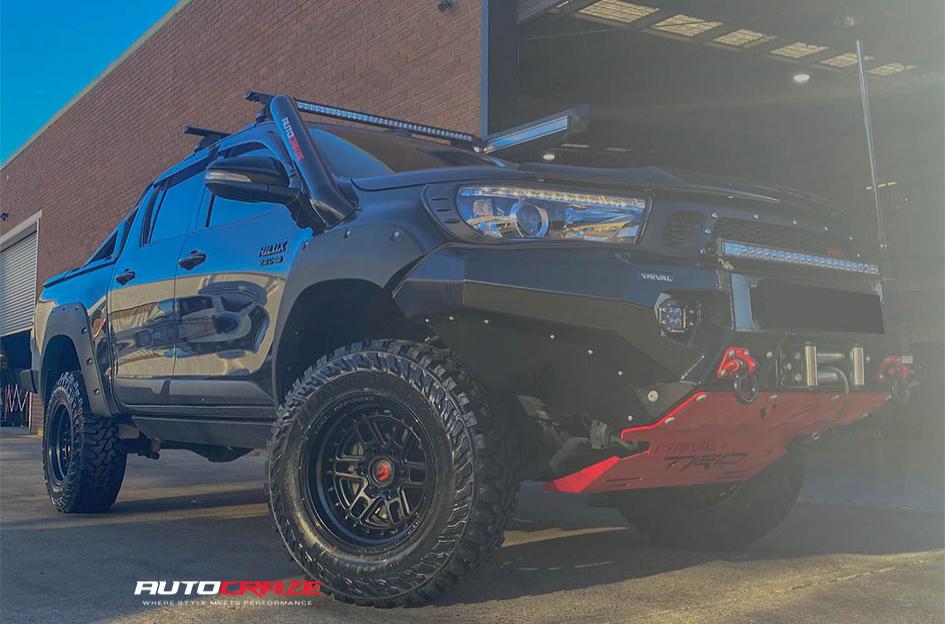 TOYOTA HILUX N80 4WD NITRO MATTE BLACK